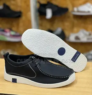 Clarks Pure Leather High Master Quality Sneakers Shoes