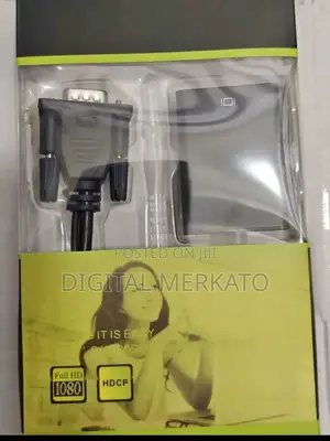 Vga to Hdmi Adapter With Audio Support –Addis Ababa