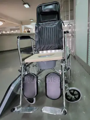 Folding Wheelchair Shower Chair Highback Portable/Load 270lb