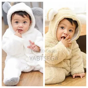 Newborn Baby Winter Clothes Bear Hooded