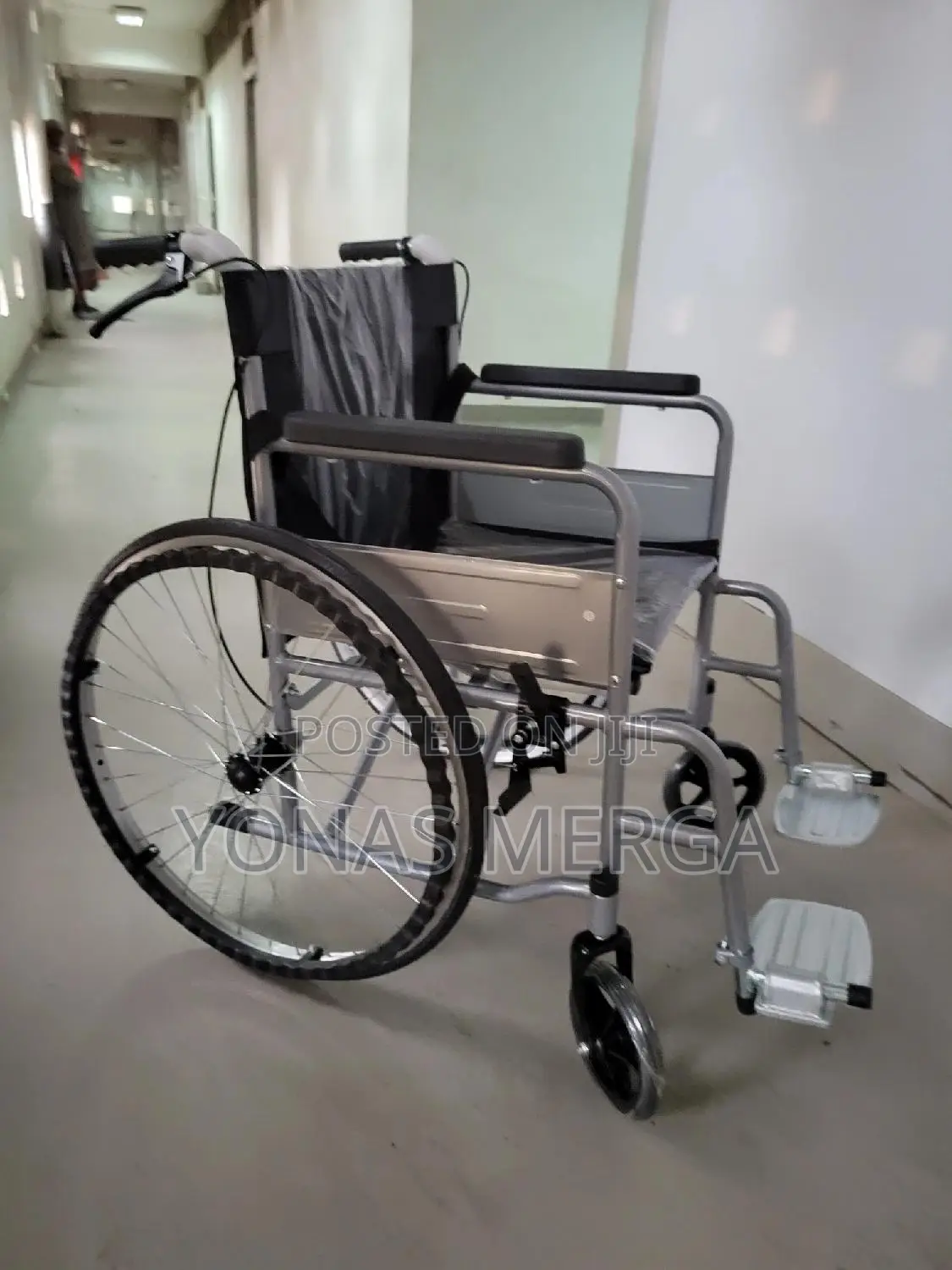 Wheelchair,Alloy,And Foldable Frame, Attendant-Propelled