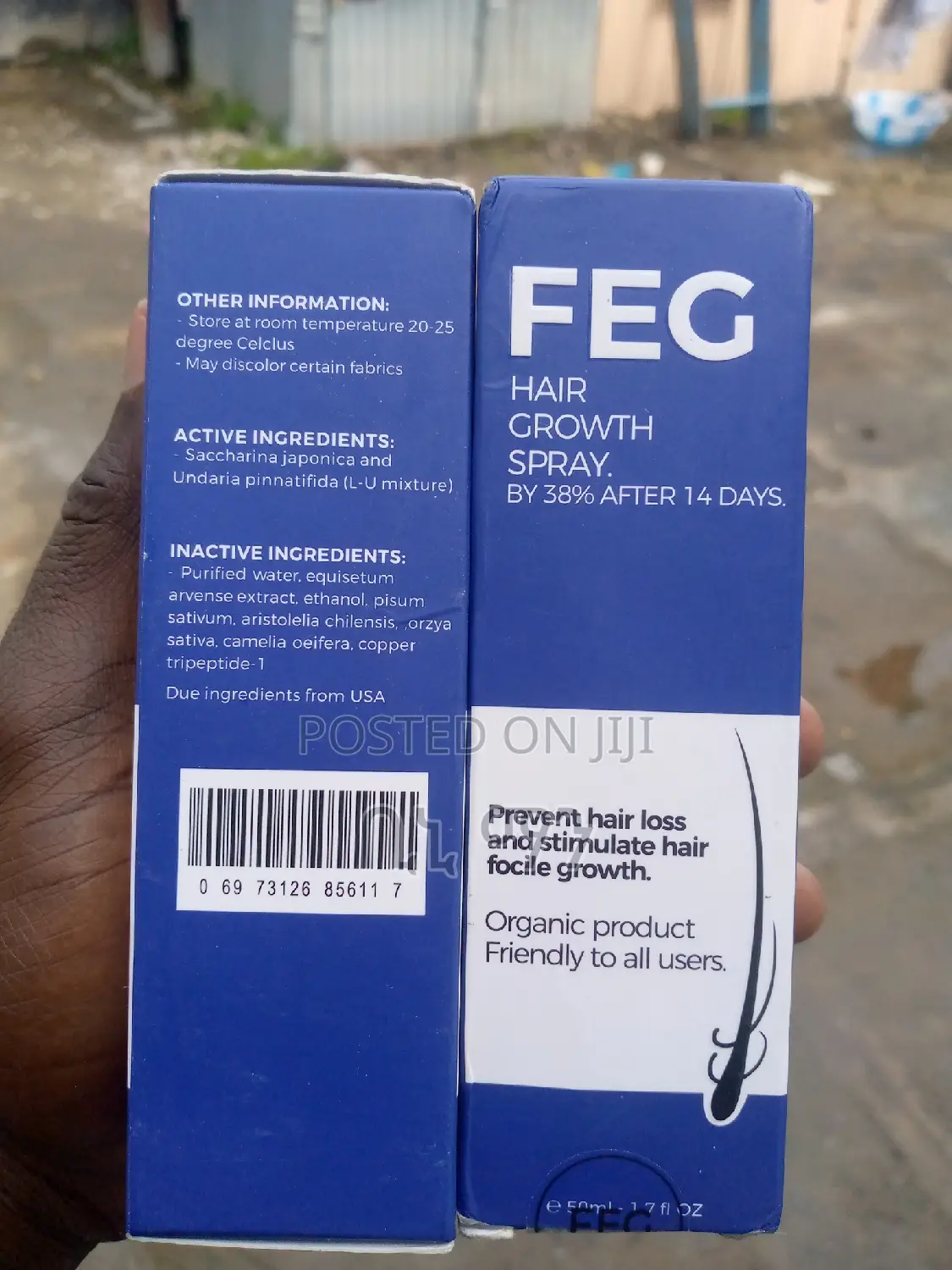 Feg Hair Growth Treatment Oil.