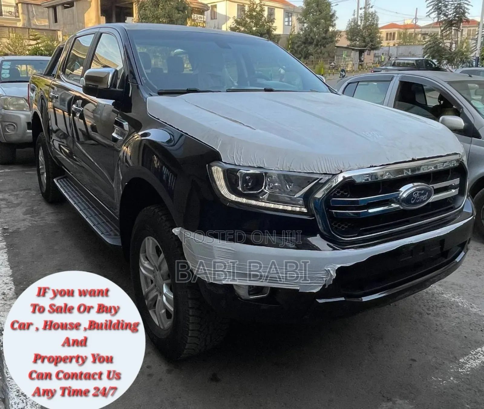 New Ford Ranger 2023 Matt Black