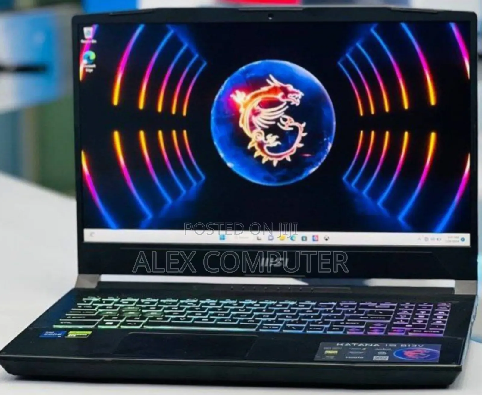 New Laptop MSI Katana 15 16GB Intel Core I7 SSD 1T