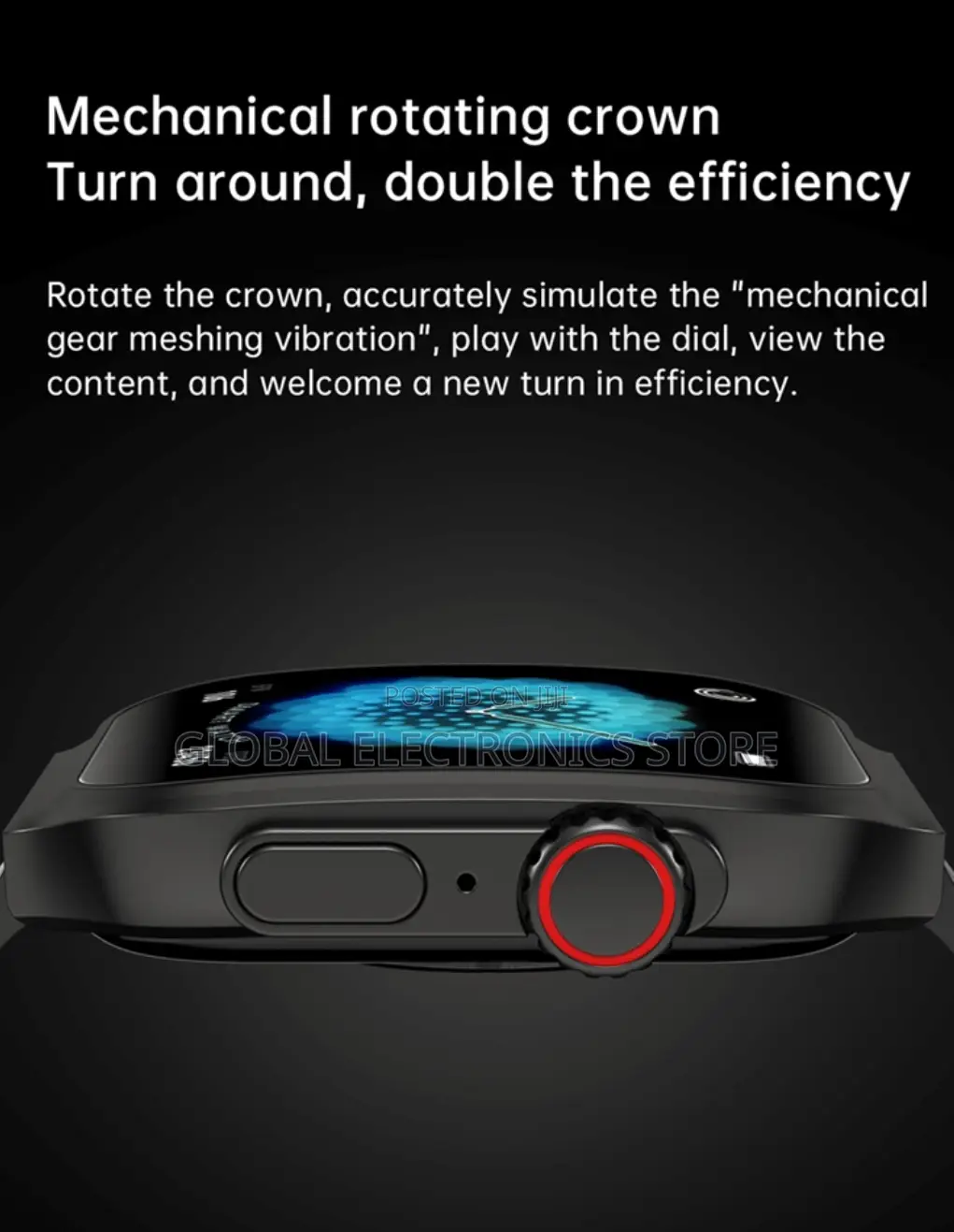 Amoled Clear Screen 3d Flexible Surface Design Smart Watch