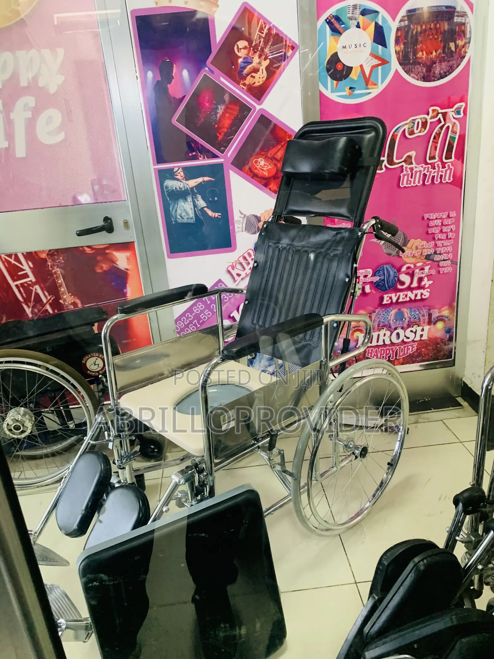 New Toilet Recliner Meditative Wheelchair With Toilet