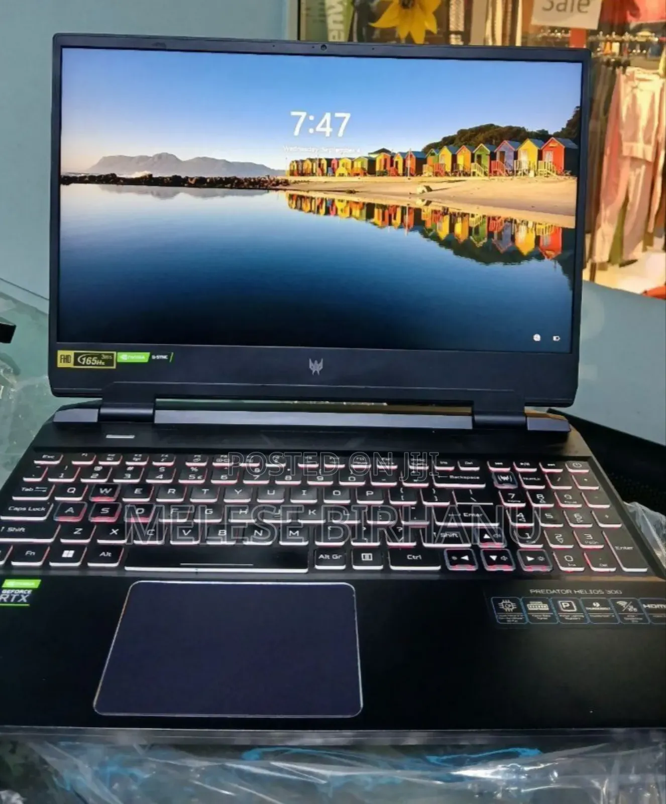 New Laptop Acer Predator 15 16GB Intel Core I7 SSD 512GB