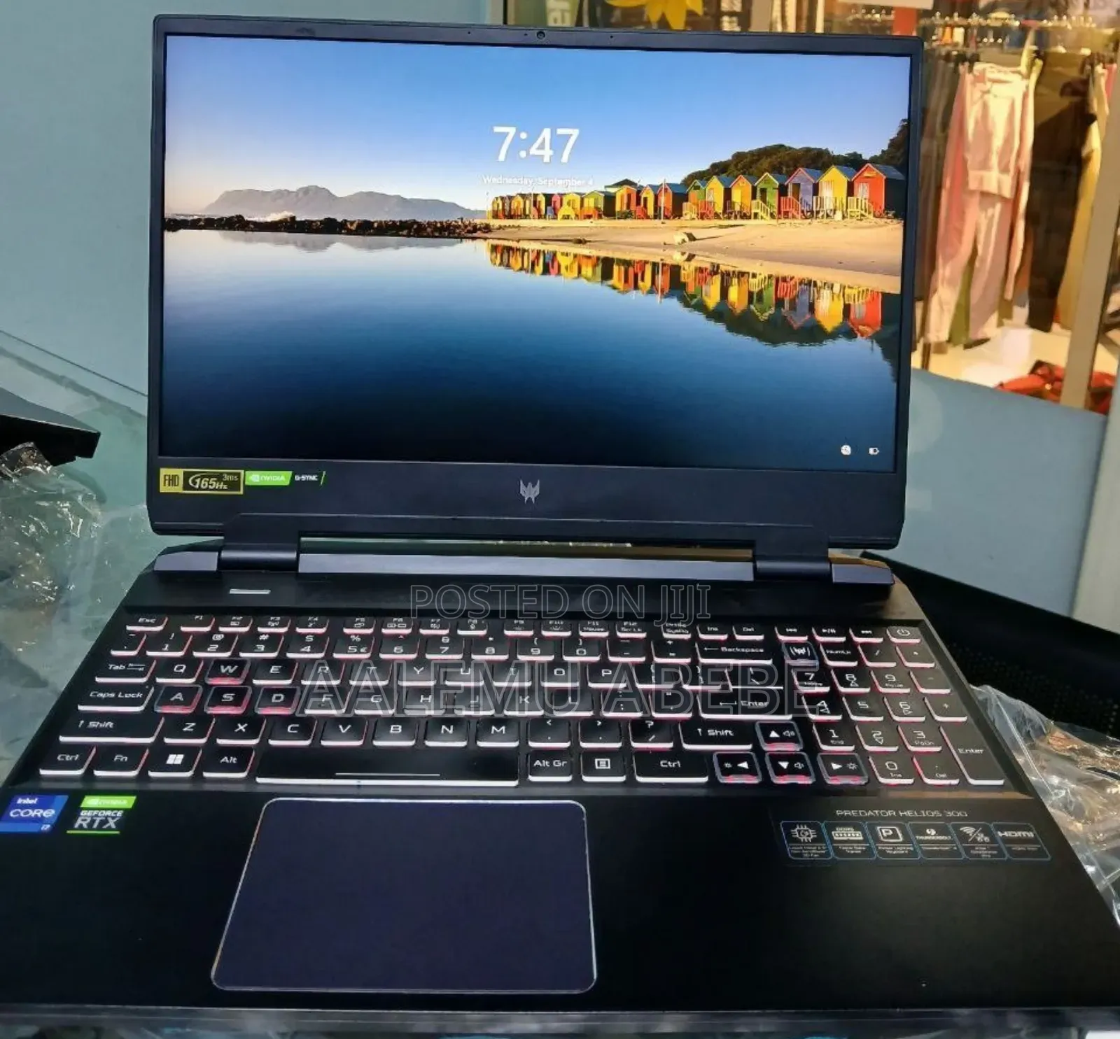 New Laptop Acer Predator Helios 300 16GB Intel Core I7 SSD 512GB