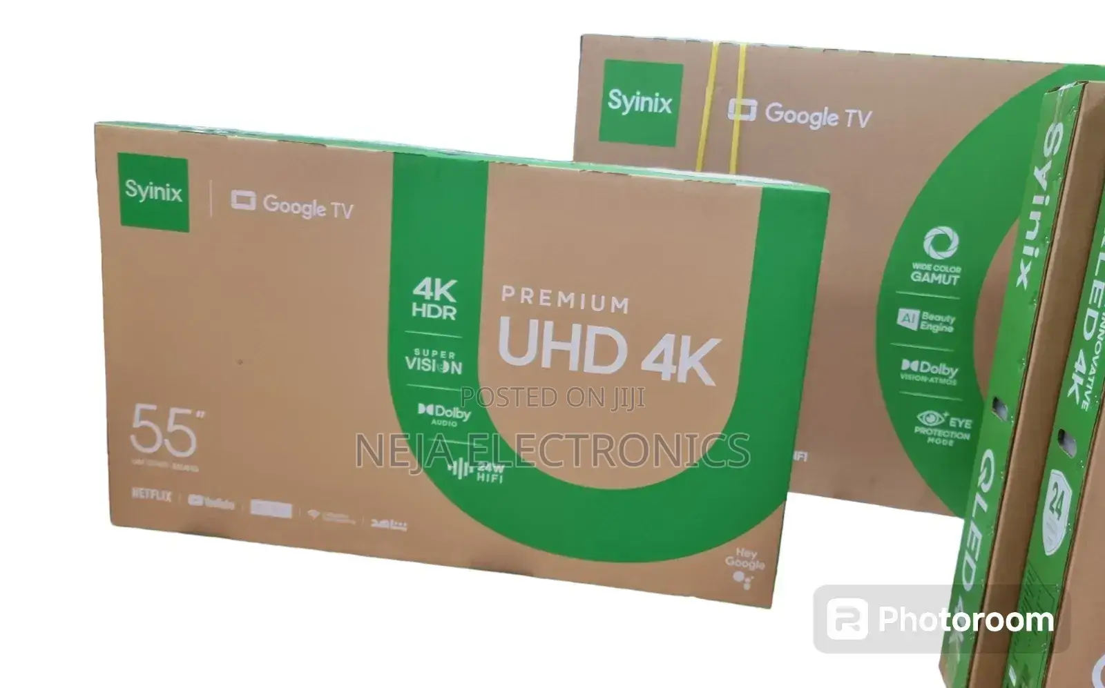 Syinix Tv 55.In Google Tv Uhd Deliver