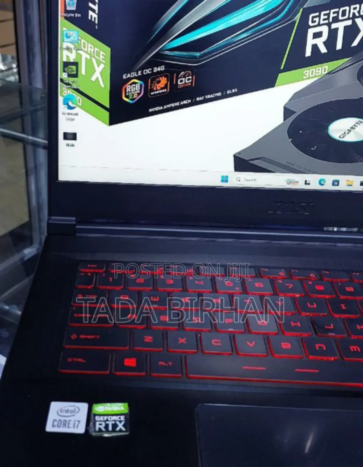 New Laptop MSI GF63 24GB Intel Core I7 SSD 512GB