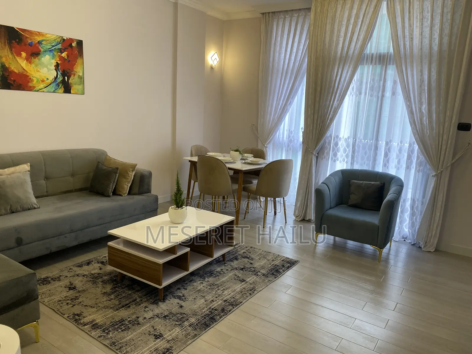 Furnished 2bdrm Apartment in Bole for rent