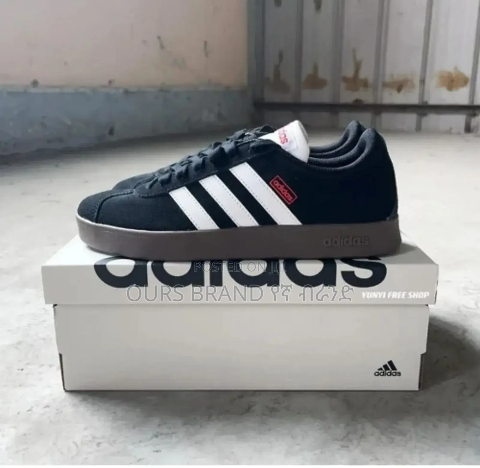 Adidas Vl Court OG Black Gum High Master Quality Luxury Sho