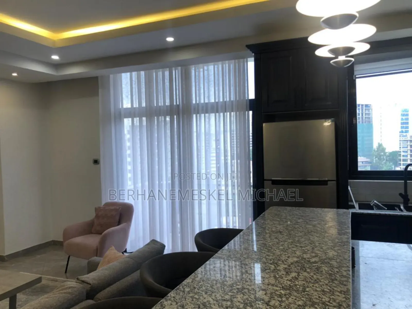 Furnished 2bdrm Apartment in Bole for rent