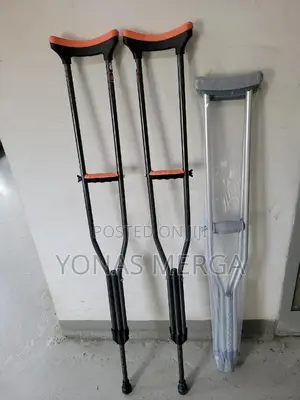 Underarm Crutch Axillary -Length 114-136 Walking Stick