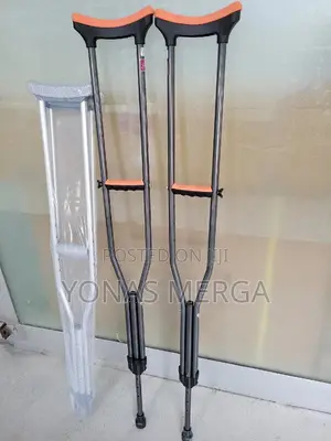 KENKO I-22 Height Adjustable 2pcs Ultralight Underarm Crutch