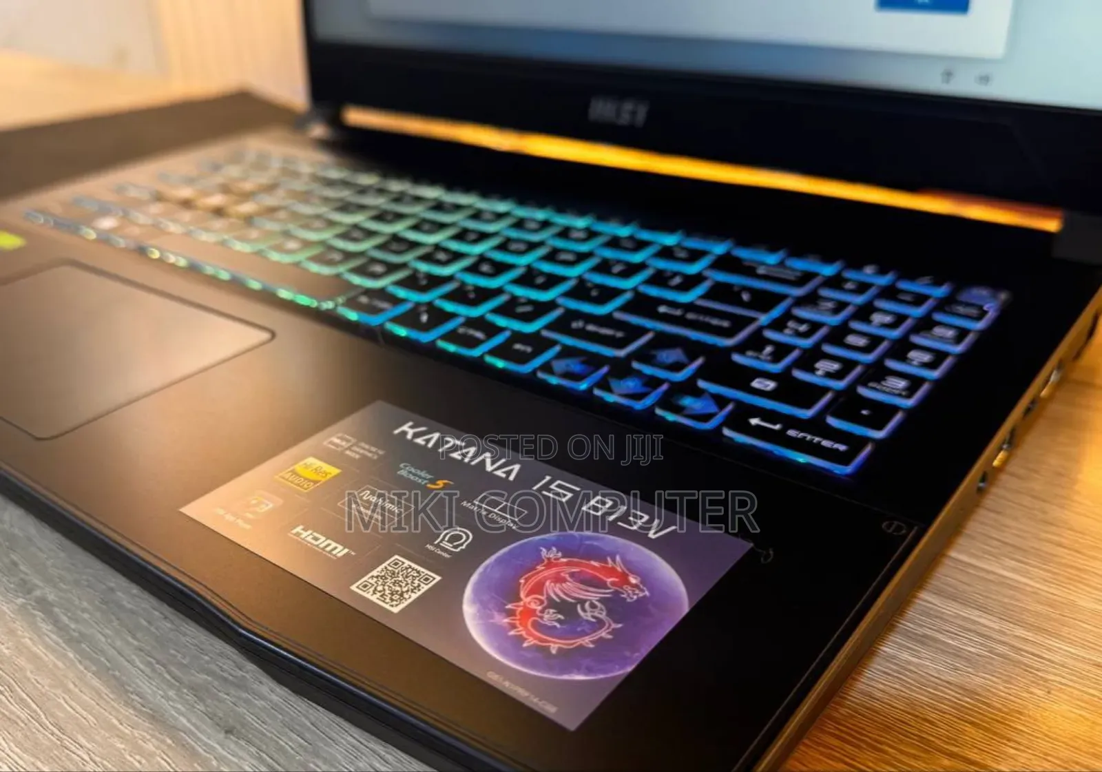New Laptop MSI GF63 8GB Intel Core I7 SSD 512GB