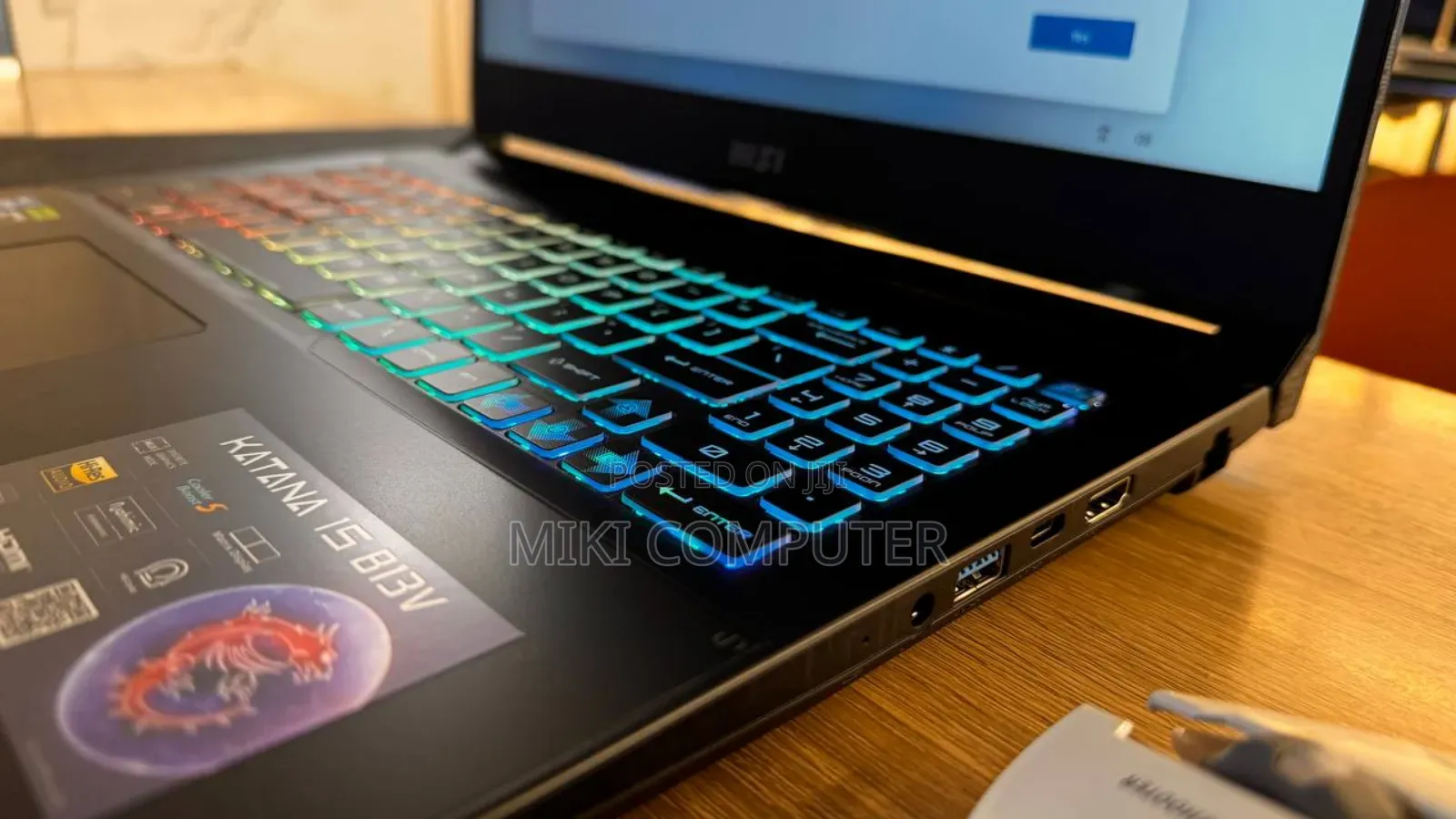 New Laptop MSI GF63 8GB Intel Core I7 SSD 512GB