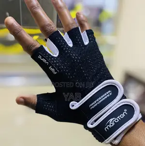Marathon Double Strap Gym Gloves