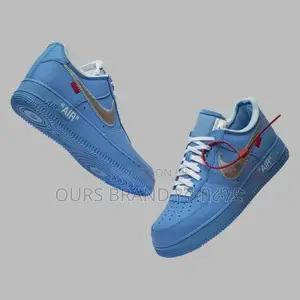 Nike Air Force 1 Off White UNC High Master Quality Sneakers