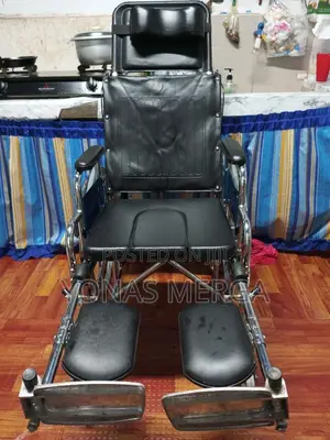Toilet Comfort Lite Wheelchair W/ Commode/Easy TOILET VISITS