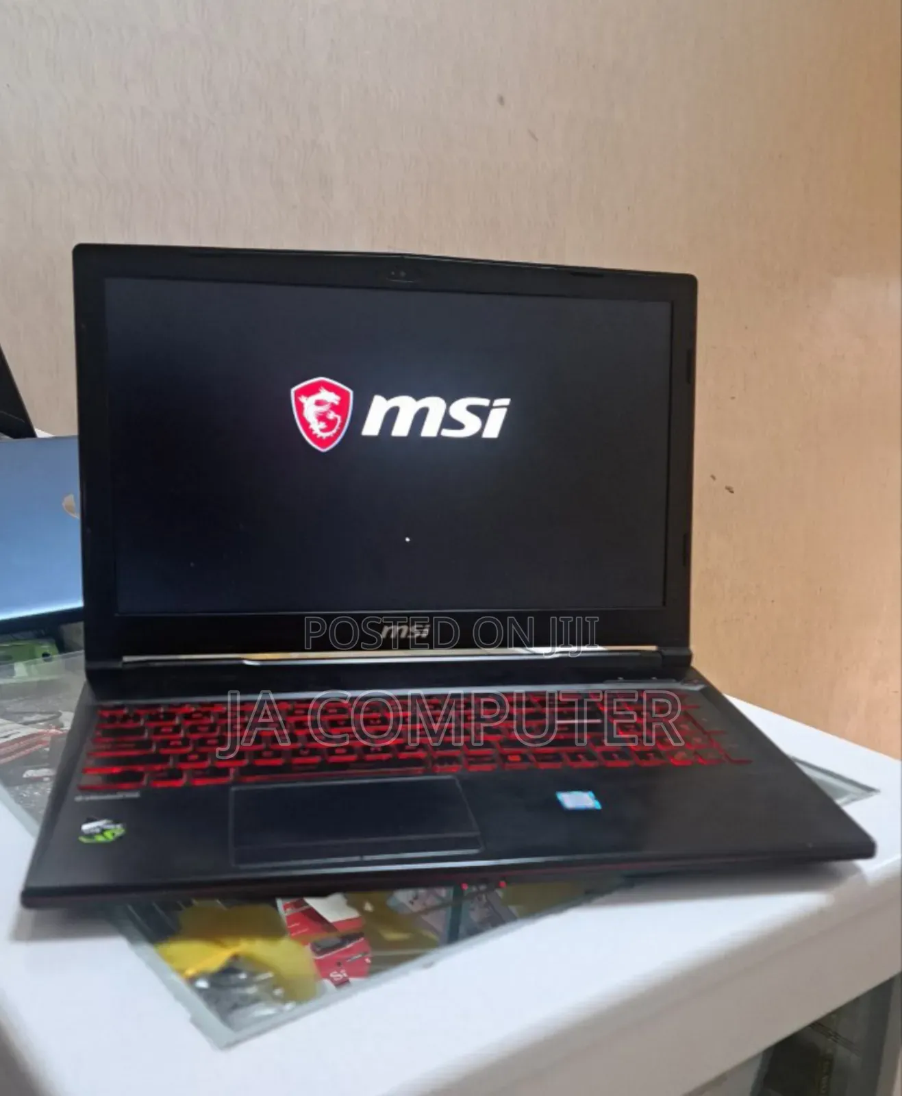 New Laptop MSI GF63 8GB Intel Core I5 SSHD (Hybrid) 1.5T