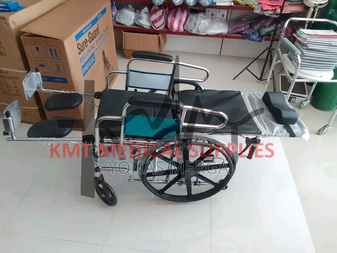 Steel Standard Reclining Wheelchair (16′′ /18′′/20′′ Seat )