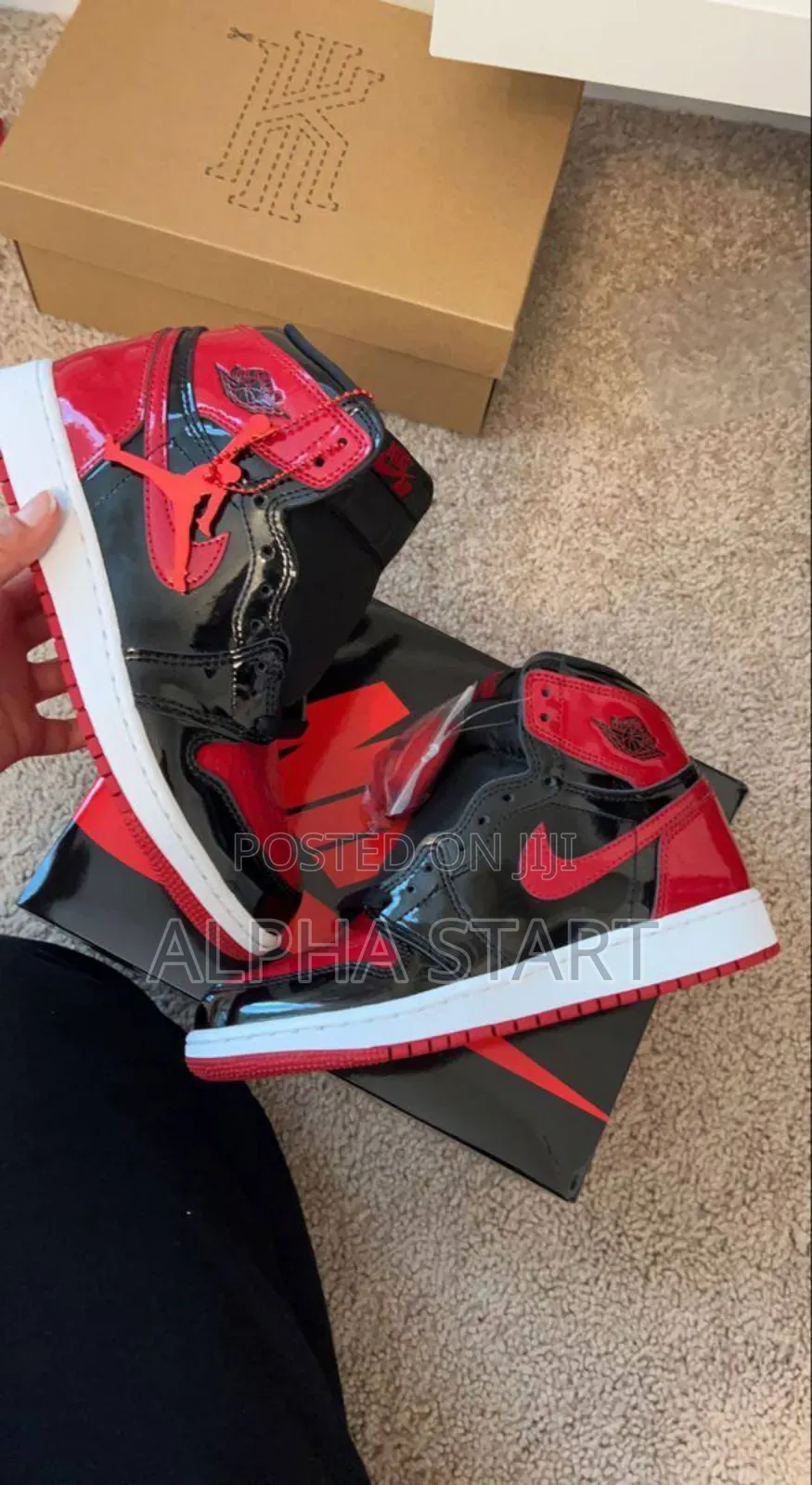 Air Jordan 1 Patent Bred Master Quality Shoes for You