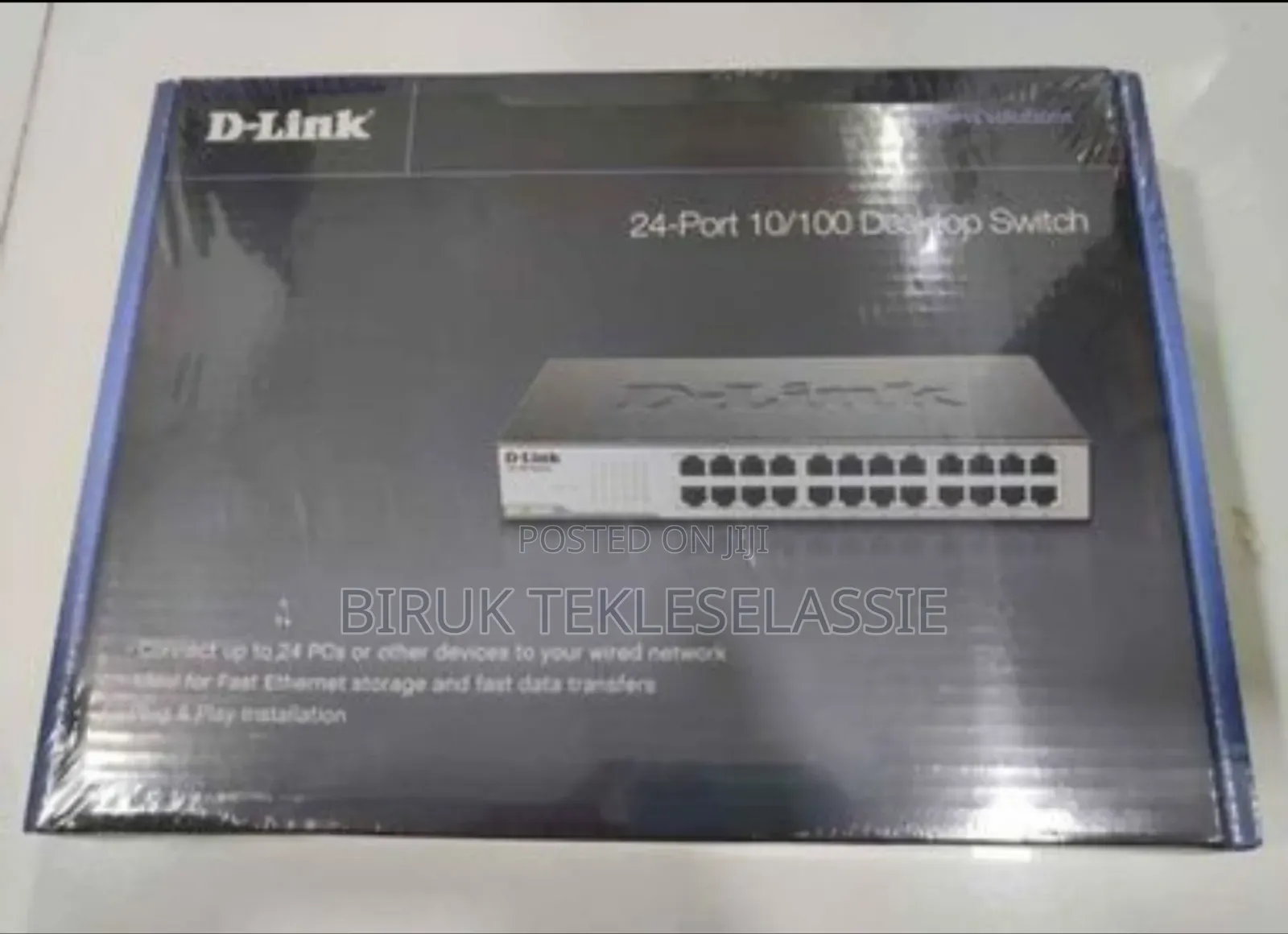 D-Link Ethernet Switch by 8,16 24 Port Dlink 100 MBPS