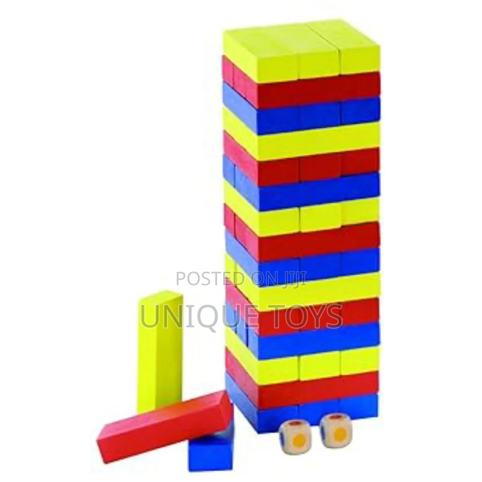 Wooden Stacking Block Tower Game