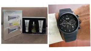 Men’S Gift Combo Perfume + Lotion + Shower Jel + Watch