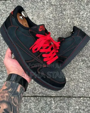 Nik Air Jordan 1 X Travis Scutt Master Quality Sneaker