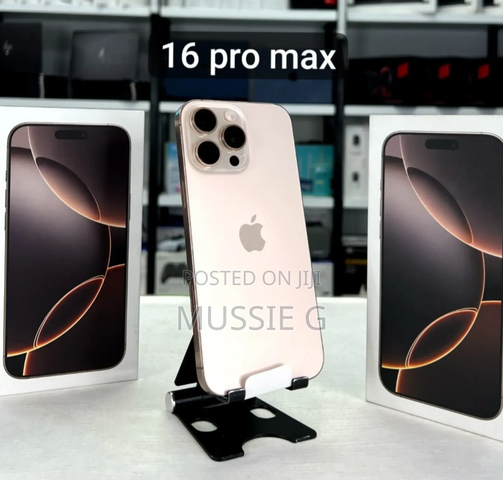 New Apple iPhone 16 Pro Max 256 GB Gold
