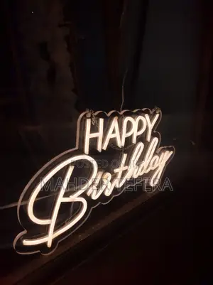 Happy Birthday Neon Light for Rent