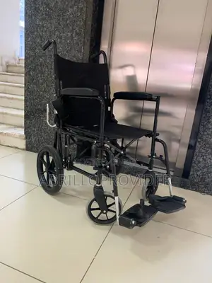 Folding Wheelchair With Handbrake, Wheelchair Lightweight