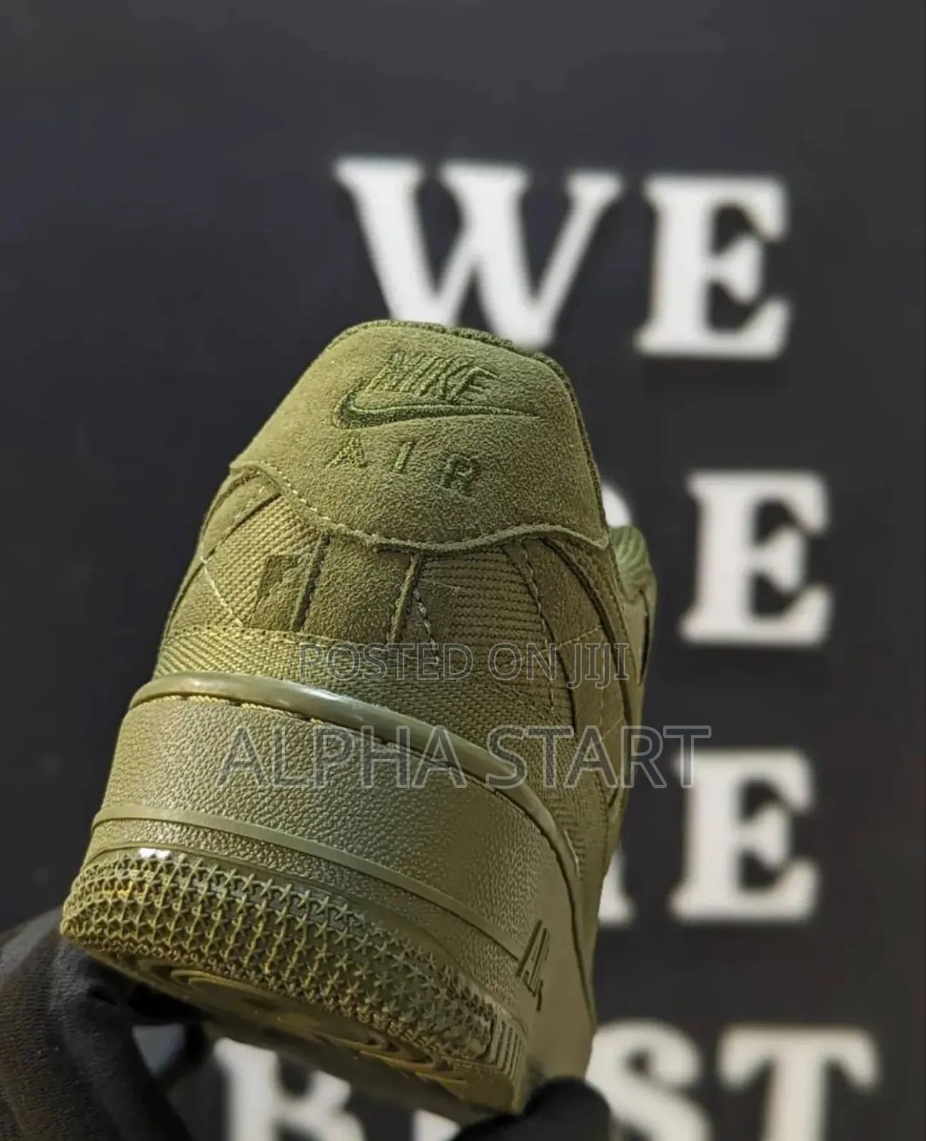 Nike Air Force Bilie Eilish Over Green Snaeker