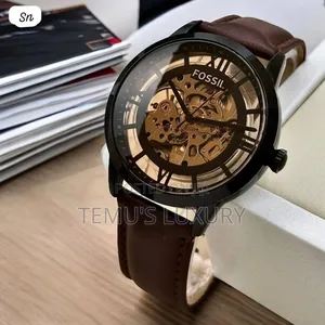 Fossil Men's Townsman ME3098 Brown Automatic Watch