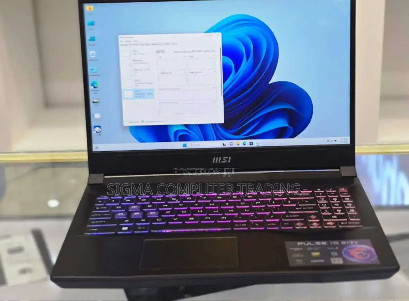 New Laptop MSI Pulse GL66 16GB Intel Core I7 SSD 1T