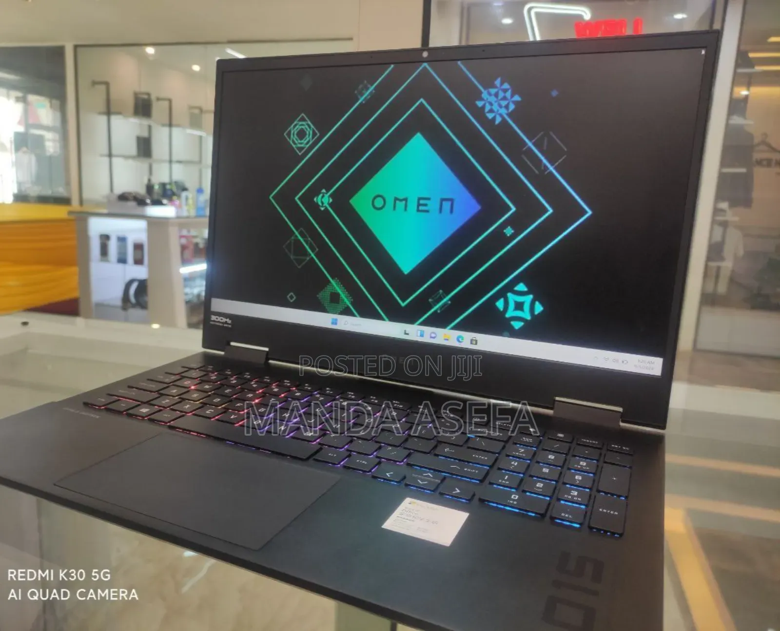 New Laptop HP Omen 15 16GB Intel Core I7 SSD 1T