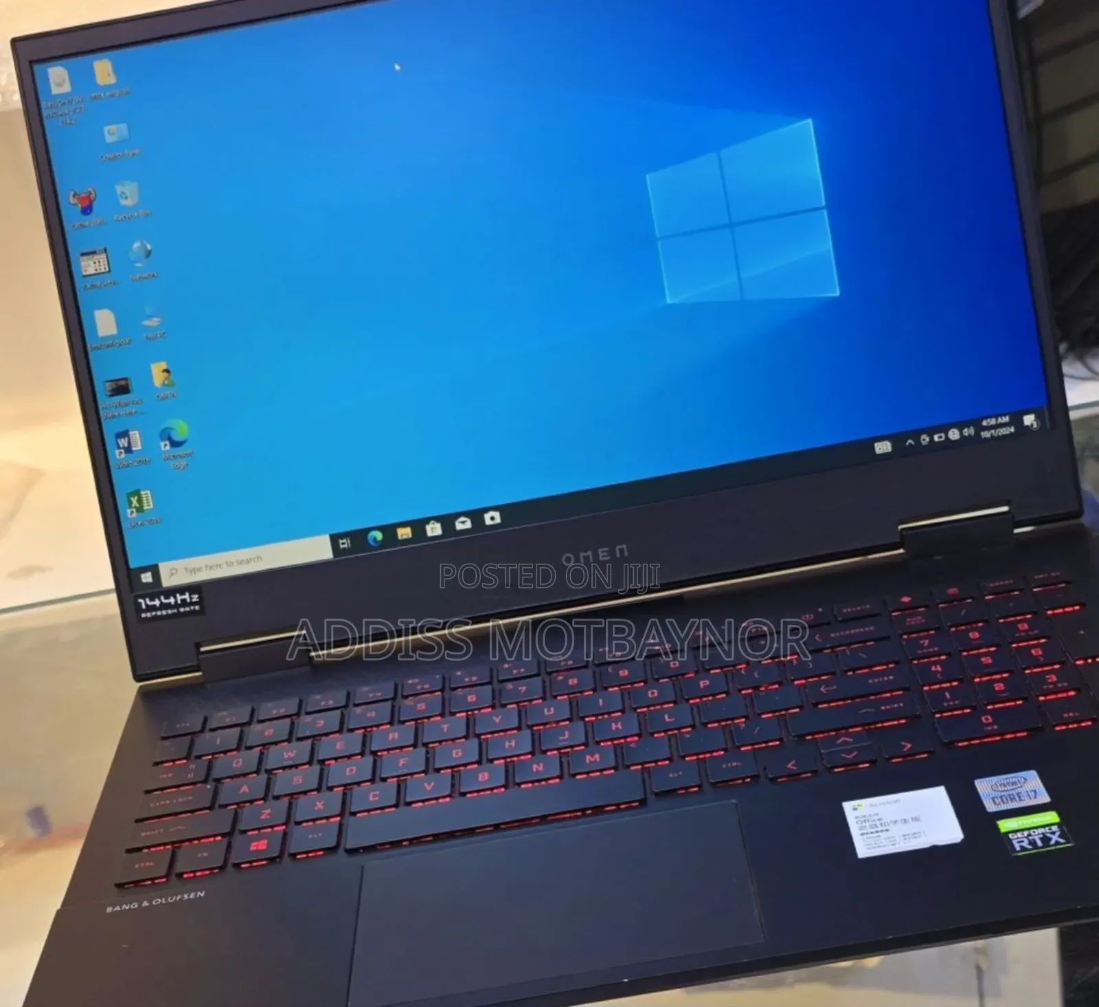 New Laptop HP Omen 15 16GB Intel Core I7 SSD 512GB
