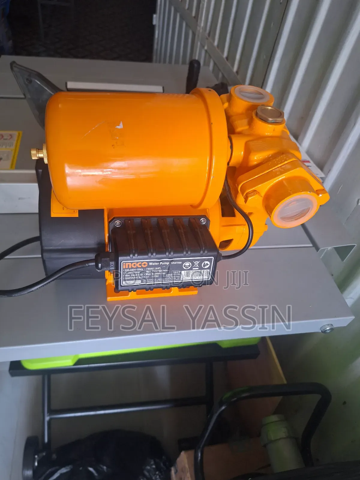Water Booster Pump Ingco 0.5hp - 1hp