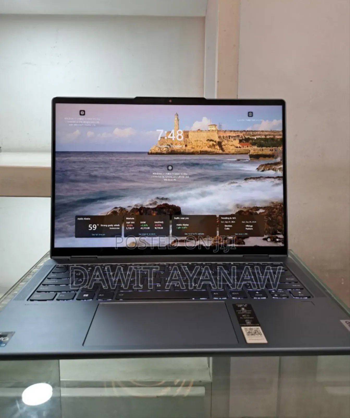 New Laptop Lenovo Yoga 9i 16GB Intel Core I7 SSD 512GB
