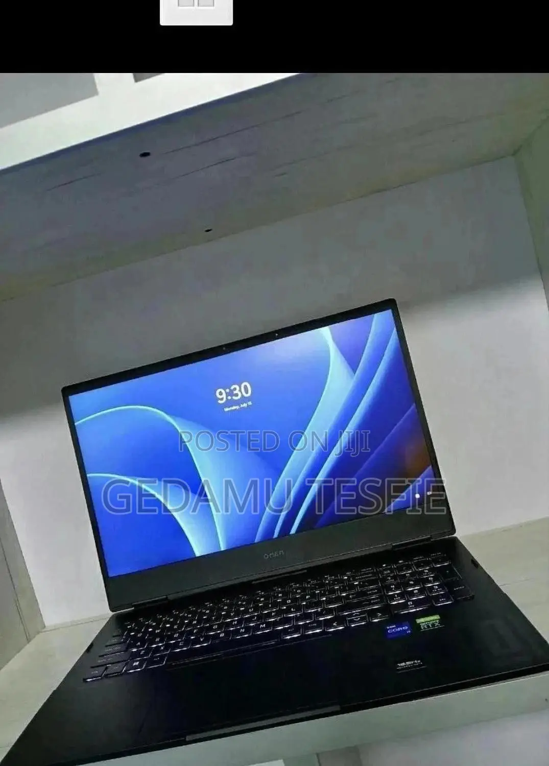 New Laptop HP Omen 16 16GB Intel Core i7 SSD 1T