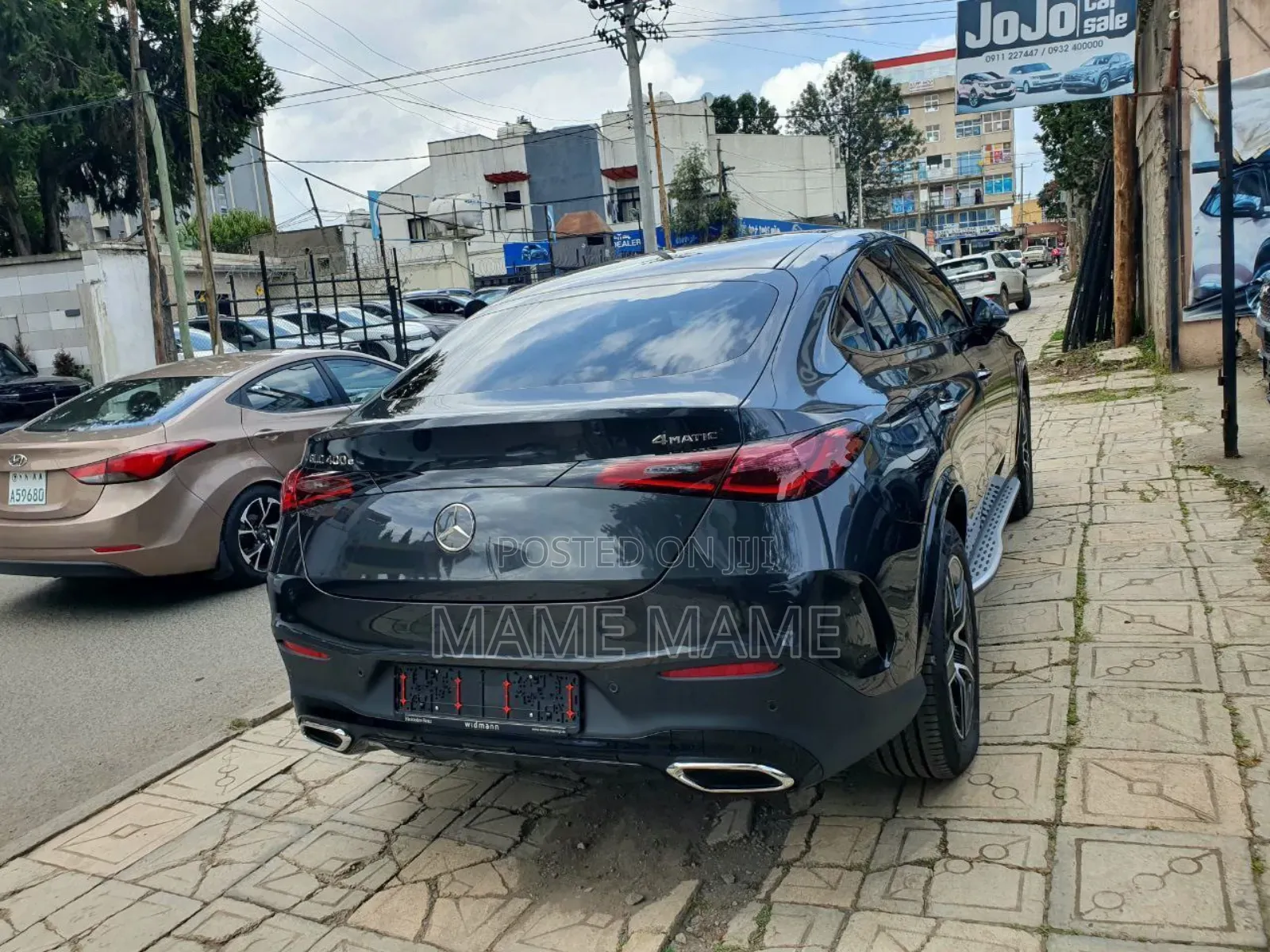 New Mercedes-Benz C400 2024 Black