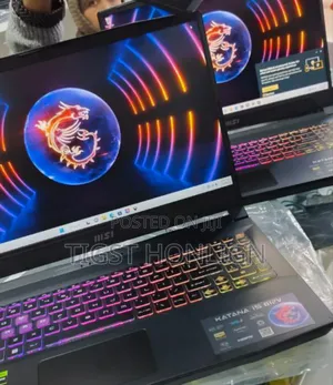 New Laptop MSI Katana GF66 16GB Intel Core I7 SSD 1T