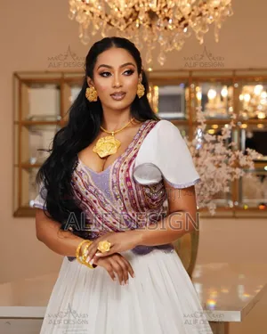 Traditional Clothes የባህል ልብስ Habesha Kemis ሀበሻ ቀሚስ