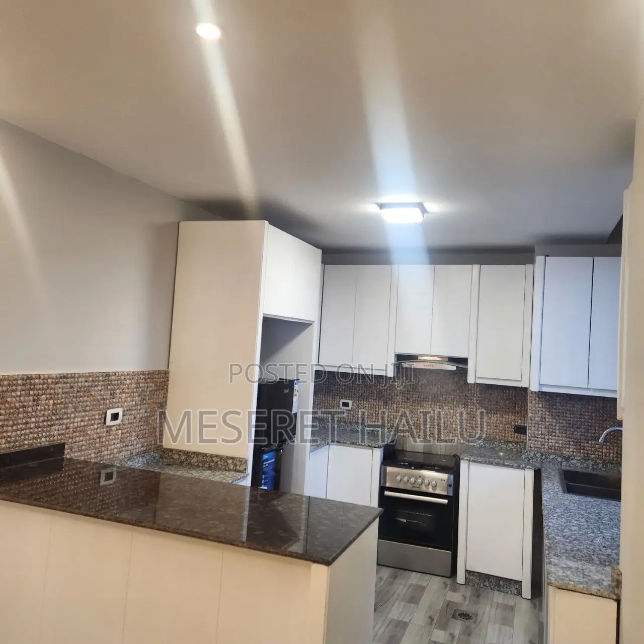 Furnished 3bdrm Apartment in Bole for rent