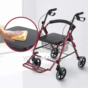 Lightweight Folding Aidrolling Walker for Adult,Elderly Hand