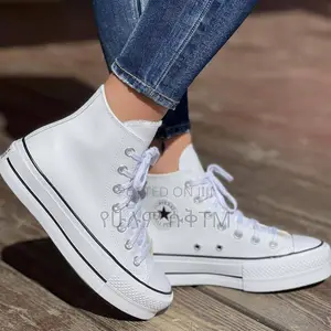 Original Converse All Star Chuck Taylor High Leather Shoes