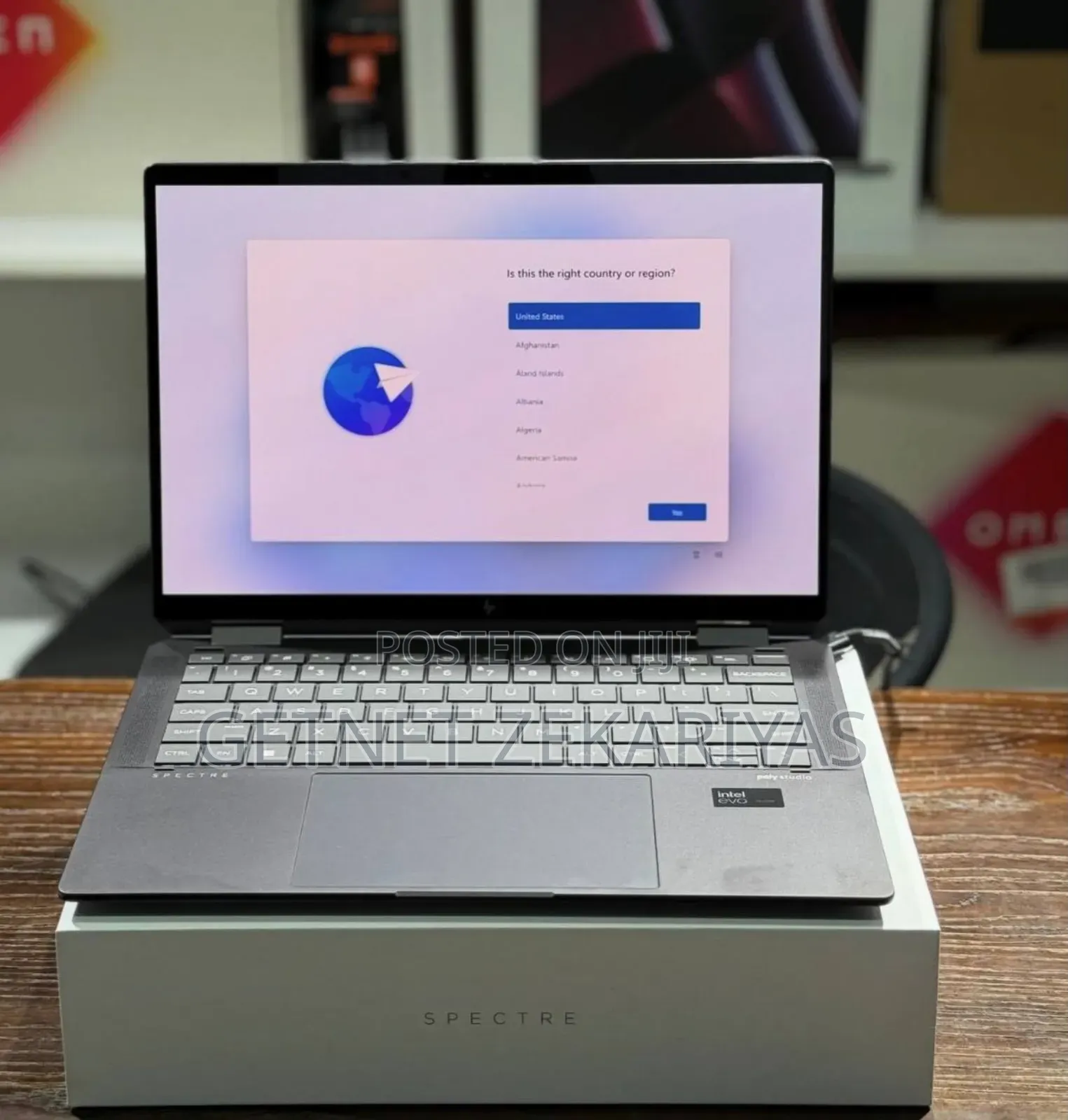New Laptop HP Spectre X360 32GB Intel Core I7 SSD 2T