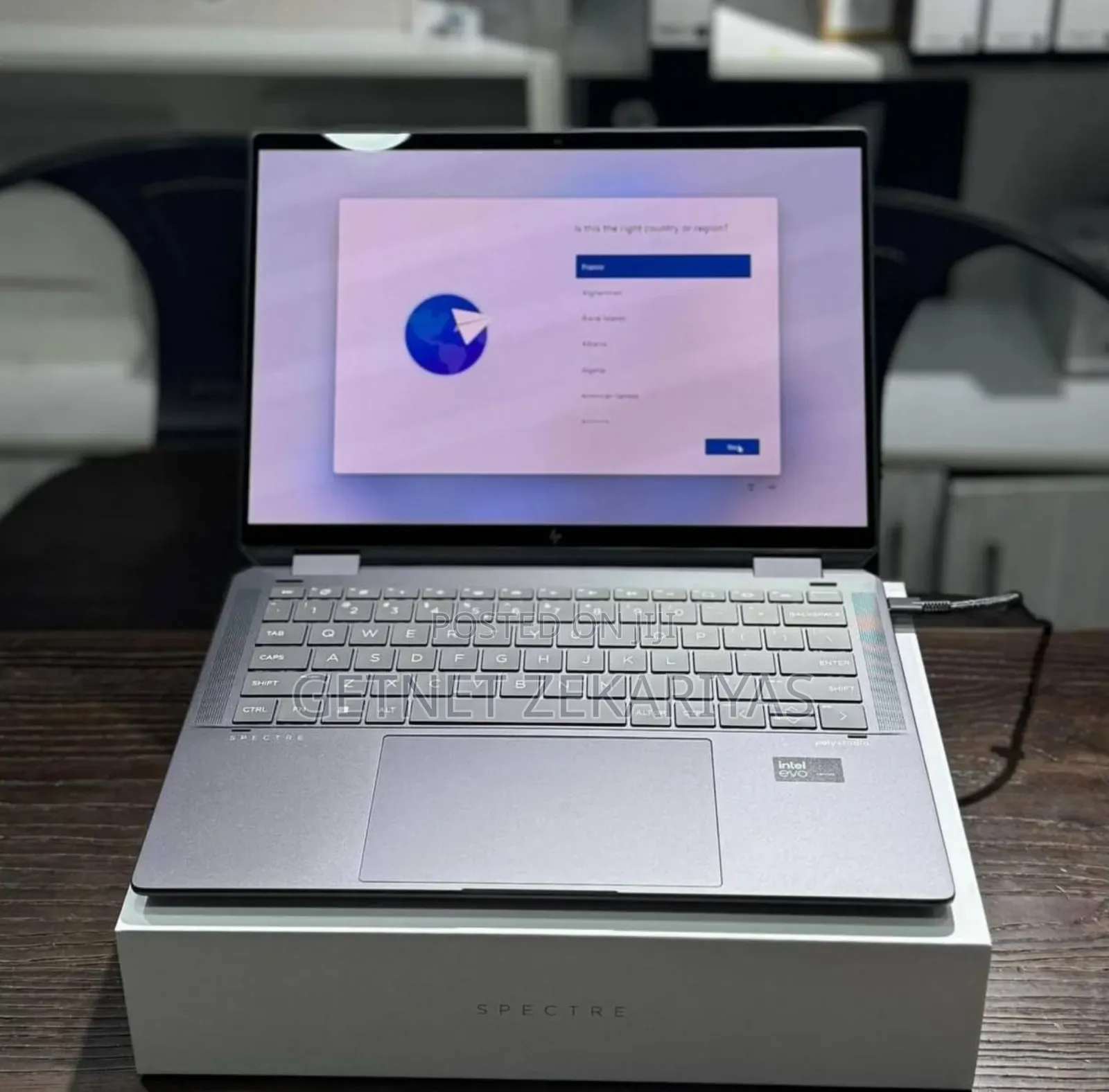 New Laptop HP Spectre X360 32GB Intel Core I7 SSD 2T